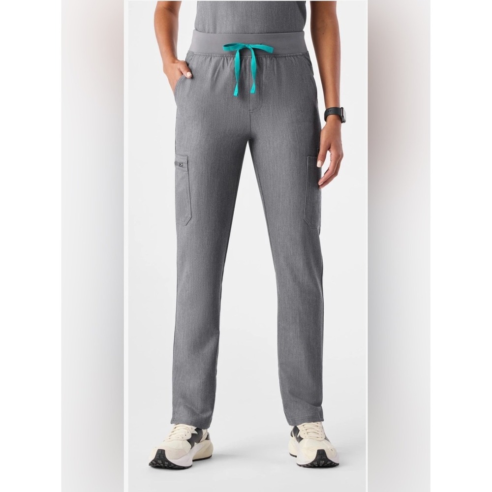 Figs Technical Collection Graphite Gray Scrub Pants Womens XS Cargo Medical